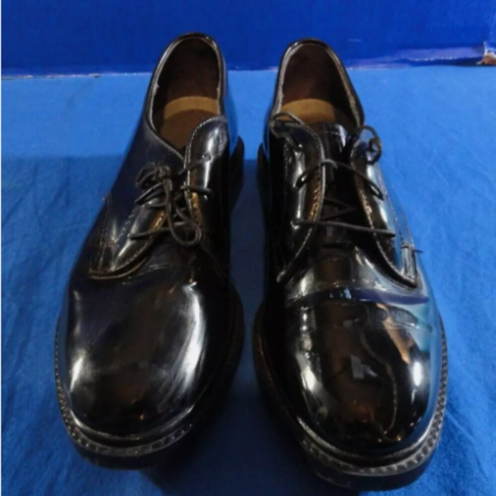 7.5 CAPPS AIR-LITE HIGH GLOSS MILITARY ISSUE UNIFORM DRESS SHOES WOMENS RC 2458